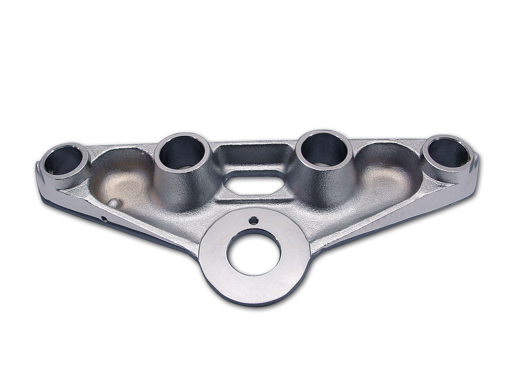 Chrome Top Triple Tree For Harley-Davidson 1980-1988