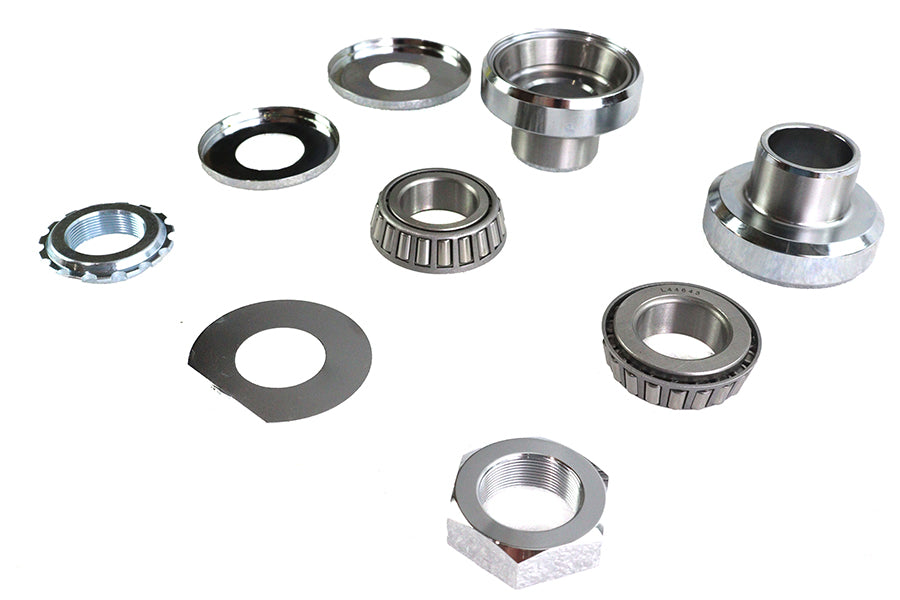 Chrome Fork Neck Cup Kit For Harley-Davidson 1949-1987