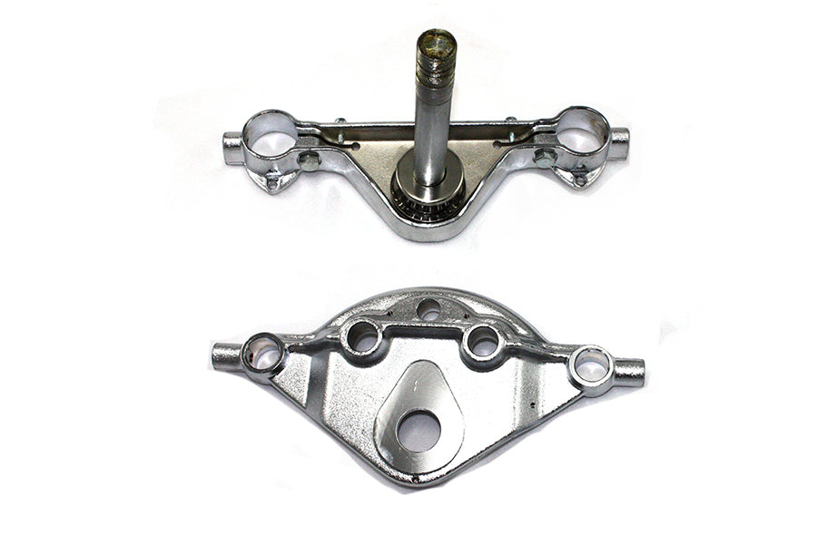 Forged Steel Chrome Triple Tree Set For Harley-Davidson Touring 1984-2008