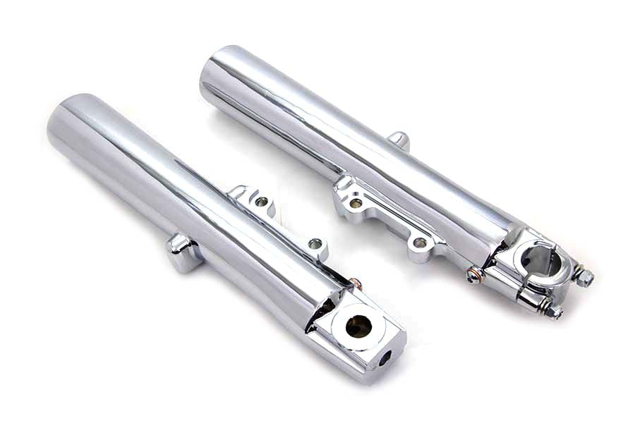 Chrome Lower Fork Sliders For Harley-Davidson Touring 2000-2013