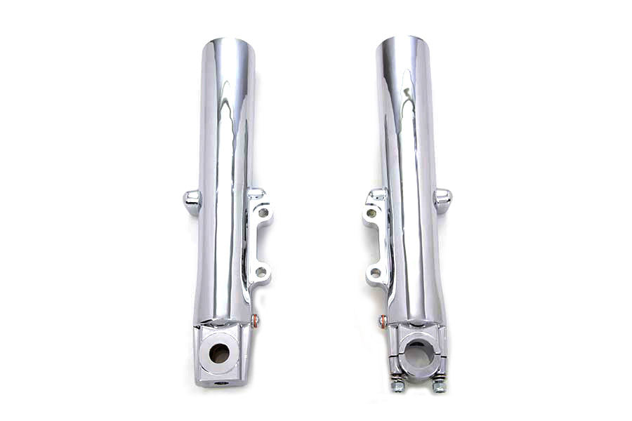 Chrome Lower Fork Sliders For Harley-Davidson Touring 2000-2013