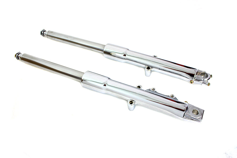 Fork Slider Assembly Chrome For Harley-Davidson Softal 2007-2017