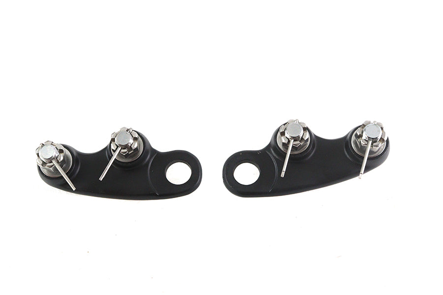 Custom Springer Fork Rocker Kit Black For Harley-Davidson