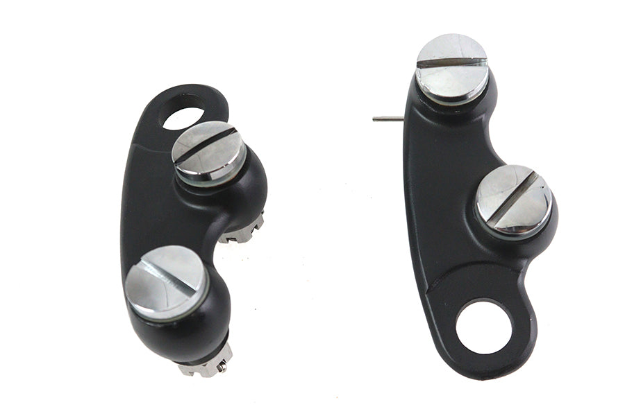 Custom Springer Fork Rocker Kit Black For Harley-Davidson