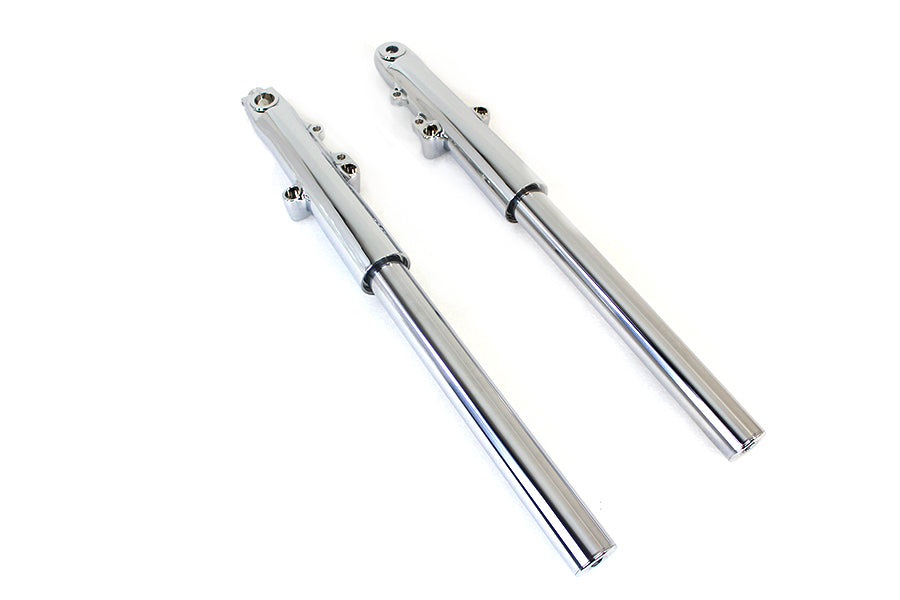 49mm Fork Slider Assembly Chrome For Harley-Davidson Touring 2014 And Later