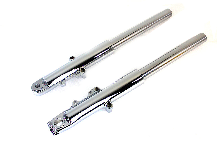 49mm fork slider legs chrome for Harley-Davidson Touring 2014-Up