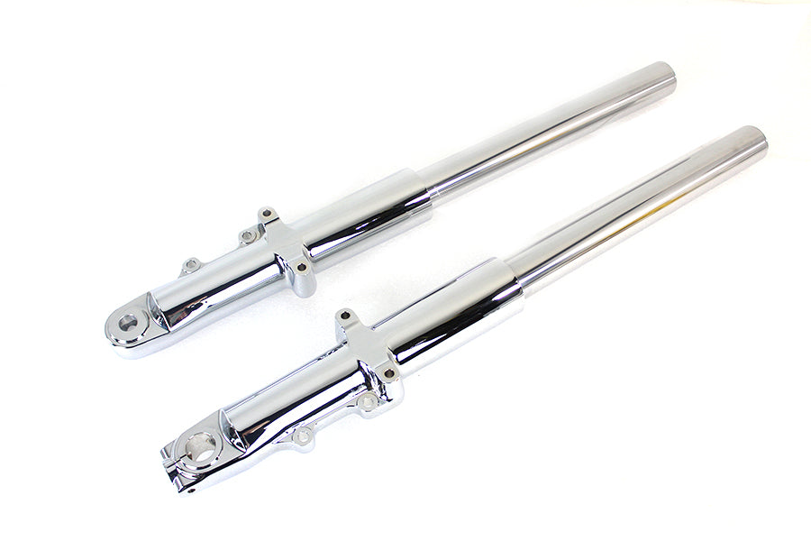 49mm fork slider legs chrome for Harley-Davidson Touring 2014-Up