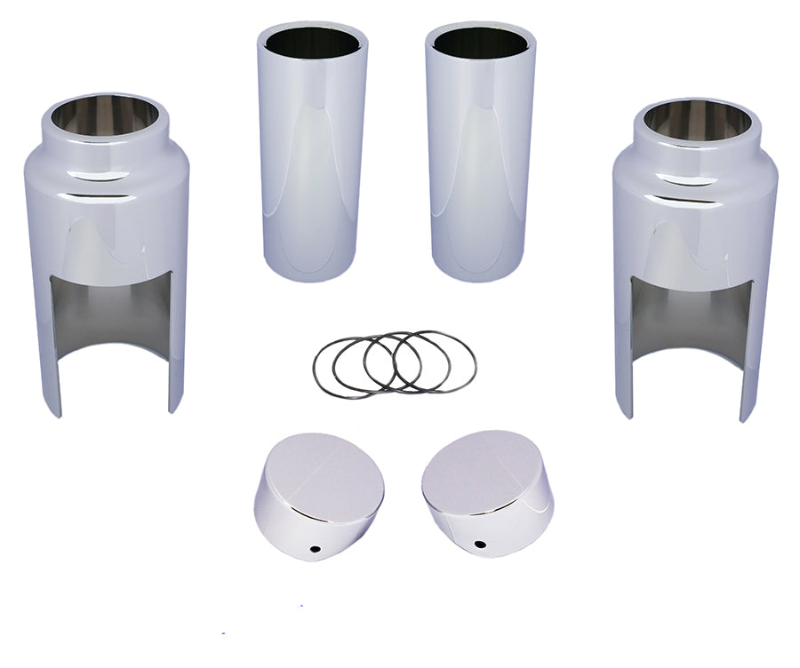 Fork Cover Kit Chrome For Harley-Davidson Softail Breakout FXSB