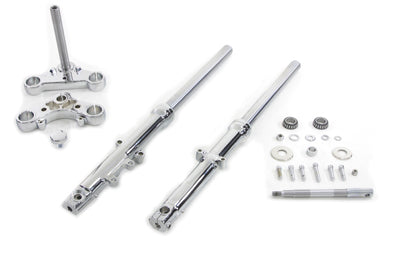 39 mm Fork assembly chrome for Harley-Davidson Sportster 2004-2008