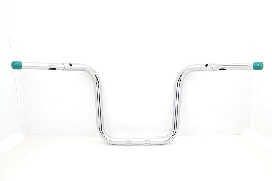 12" Tall Boy Handlebar Chrome For Harley-Davidson Road Glide