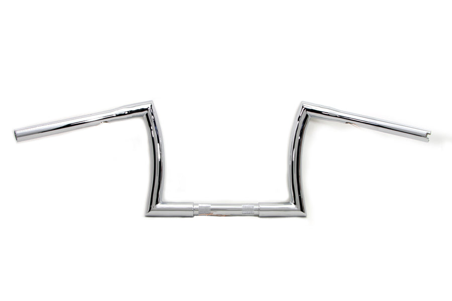 10" Z Style Handlebar Chrome For Harley-Davidson