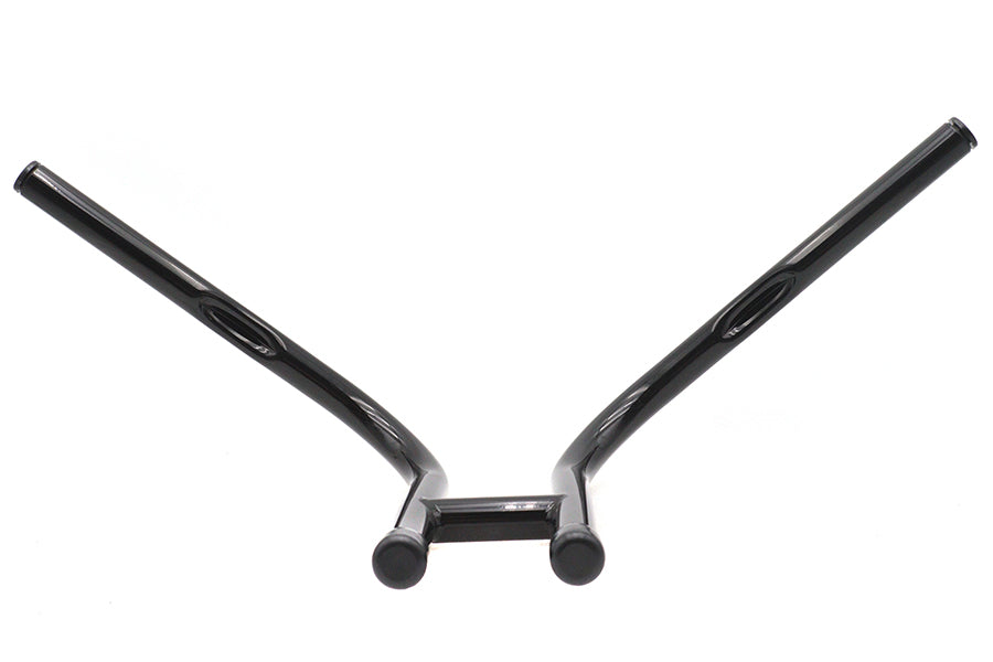 Frisco style rabbit ears handlebar black for Harley-Davidson