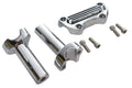 4-1/4 Straight Riser Kit Chrom für Harley-Davidson