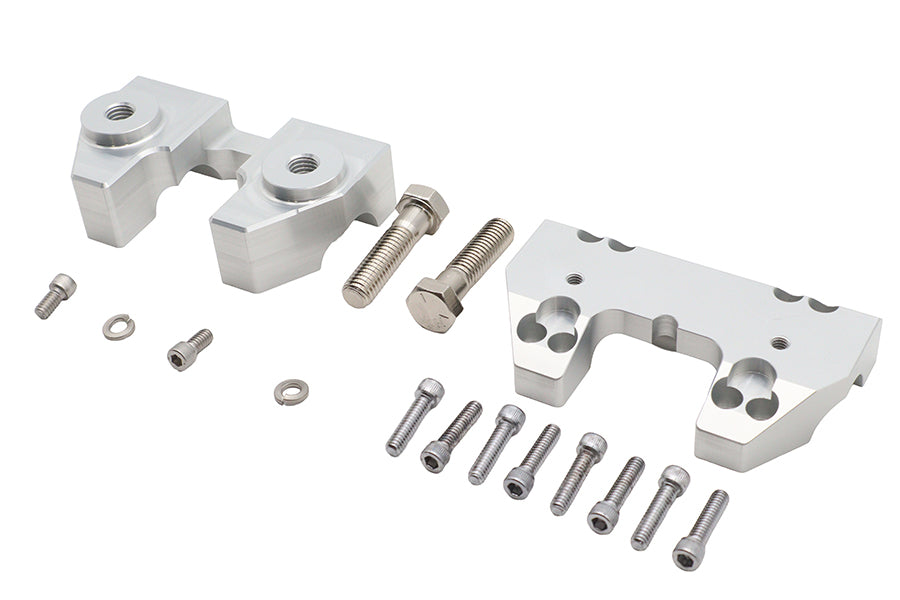 Club Style 1-1/4" handlebar riser clamp for Harley-Davidson Road Glide