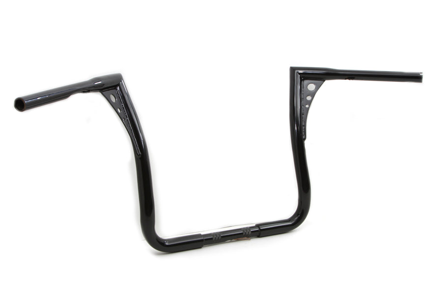 15" Z-Bar Ape Hanger Handlebar Black For Harley-Davidson Touring