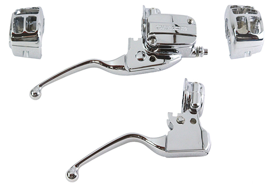 Handlebar Control Kit Chrome For Harley-Davidson Touring 2021-Up