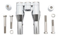 6" Baron style riser set chrome for Harley-Davidson