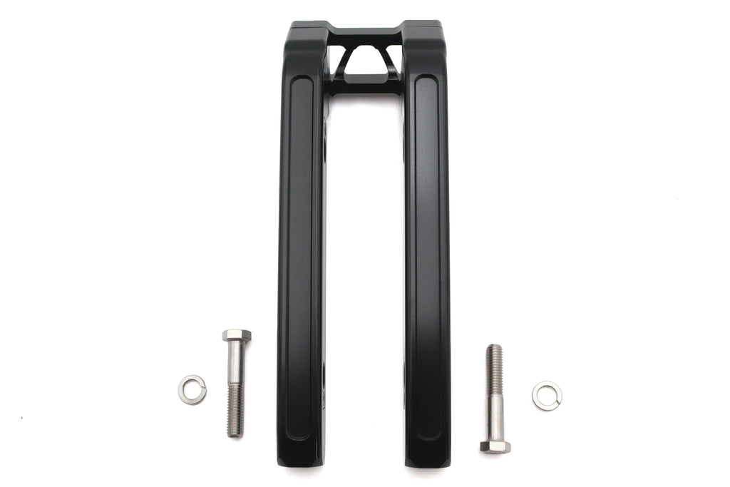 12" Club Style riser set black for Harley-Davidson