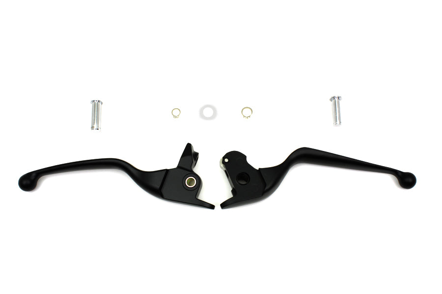 Black Hand Control Lever Kit For Harley-Davidson Touring 2014-2016