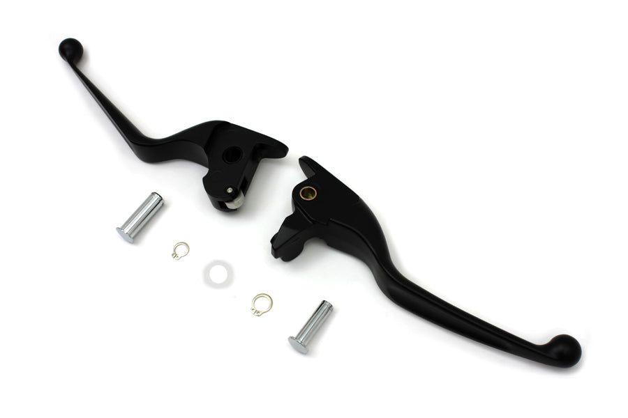 Black Hand Control Lever Kit For Harley-Davidson Touring 2014-2016