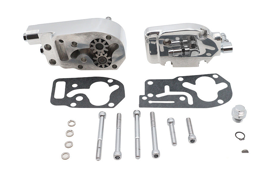 Ultima high output oil pump polished for Harley-Davidson 1992-1999