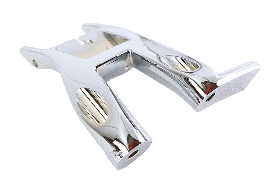 Left Bracket Footboard Mount Chrome For Harley-Davidson Softail M8