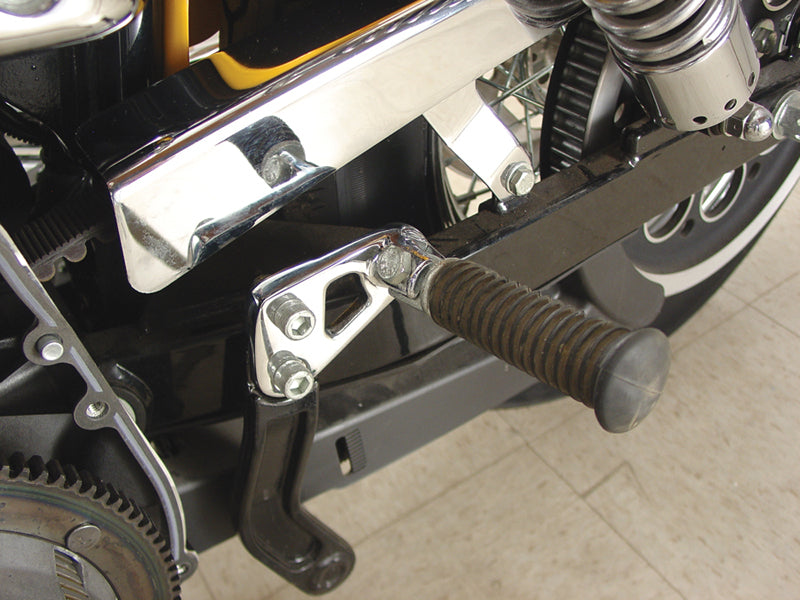 Passenger Foot Peg Mount Bracket – Fits Harley Touring & Electra Glide 1993–2024 (Black Aluminum)