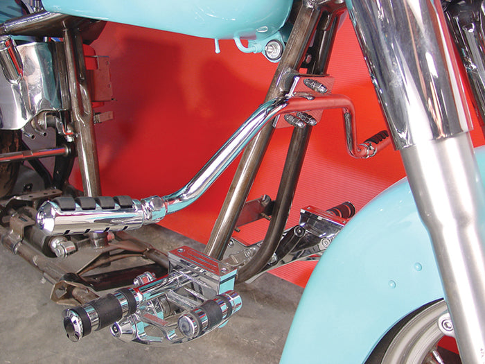 Mustache Highway Bar With Footpegs For Harley-Davidson Softail