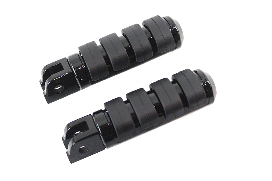 Driver ISO Footpeg Set Black For Harley-Davidson Softail M8