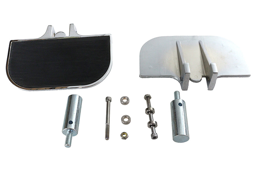 Juego de miniestriberas para pasajeros estilo goma para Harley-Davidson