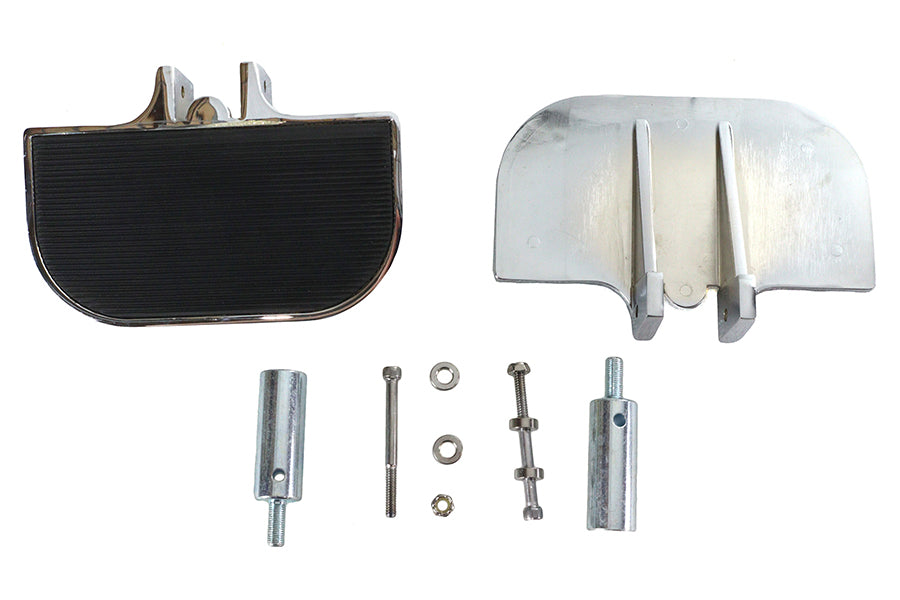 Juego de miniestriberas para pasajeros estilo goma para Harley-Davidson