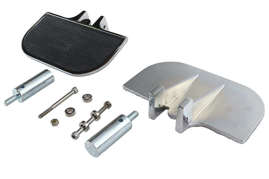 Juego de miniestriberas para pasajeros estilo goma para Harley-Davidson