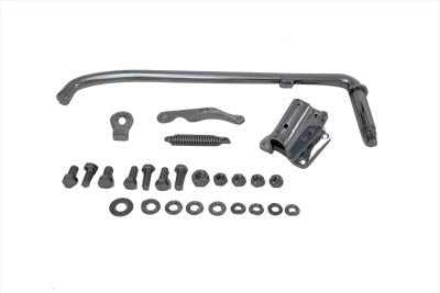 Chrome kickstand assembly for Harley-Davidson 1936-1957