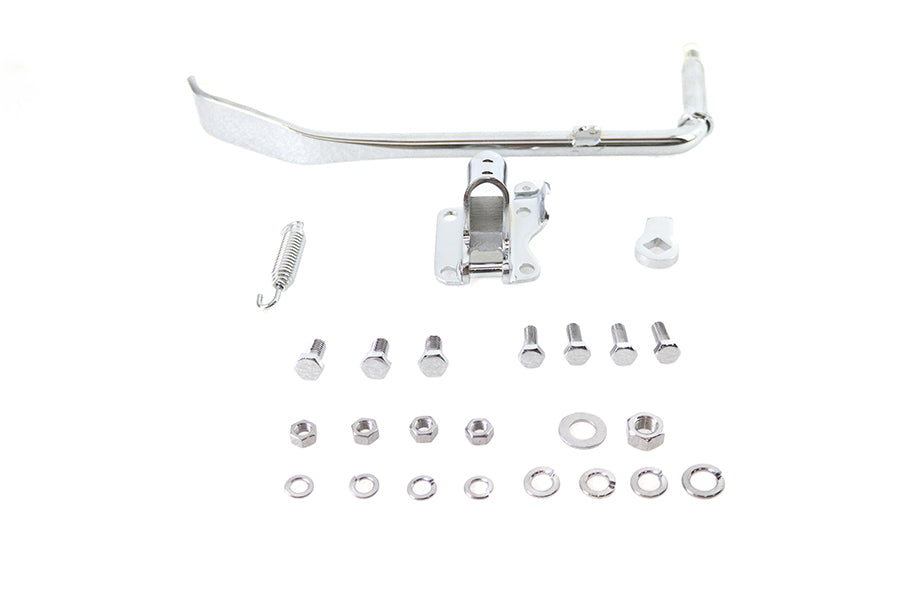 Pata de cabra Jiffy montaje cromado para Harley-Davidson