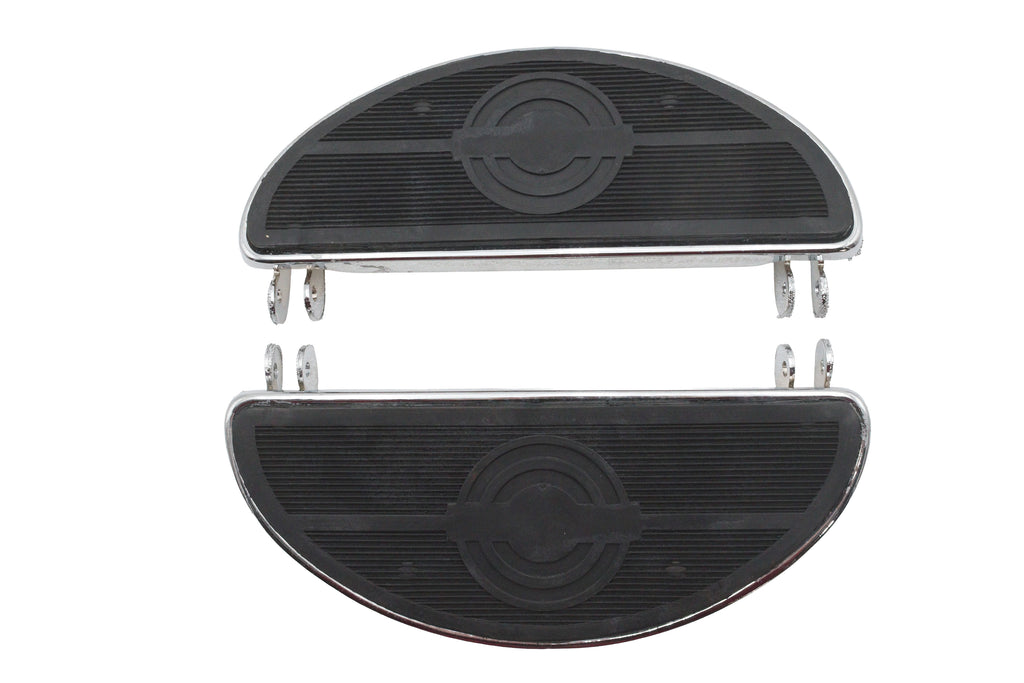 Half moon oval footboard set for Harley-Davidson 1941-1985