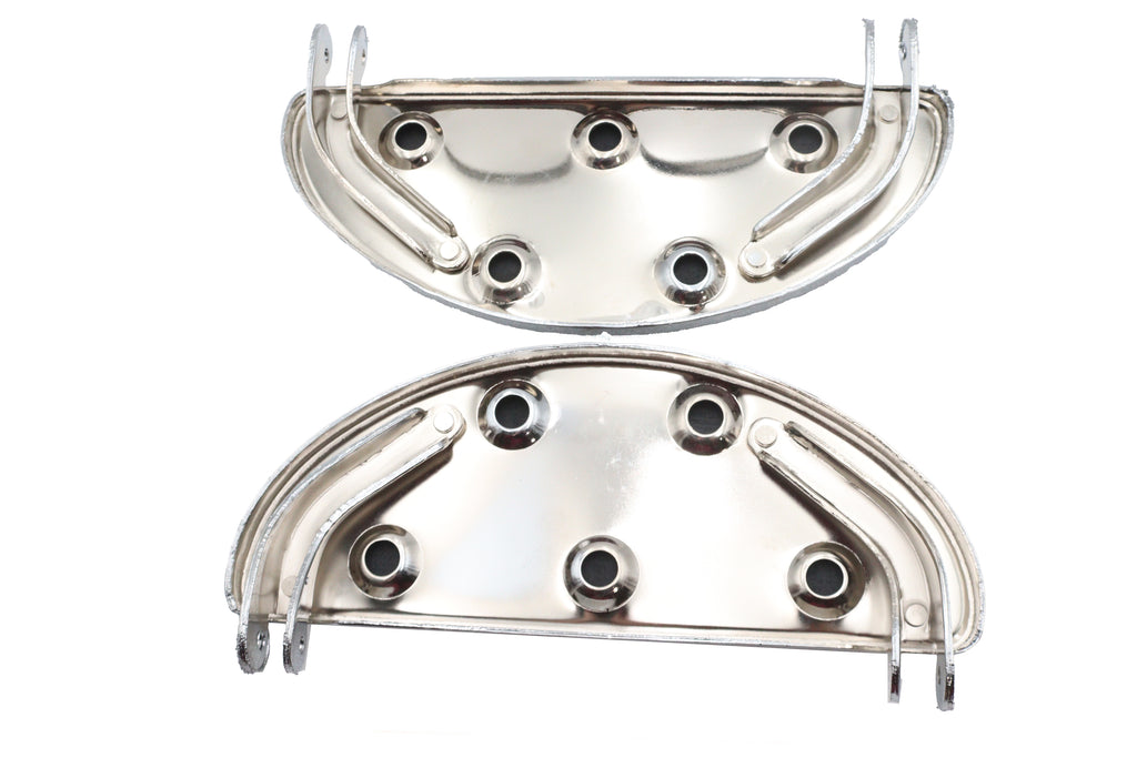 Half moon oval footboard set for Harley-Davidson 1941-1985