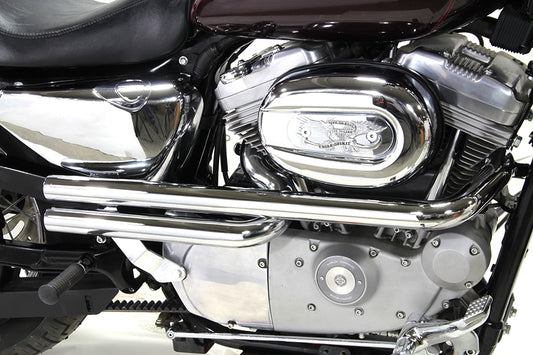 Shotgun Exhaust Chrome For Harley-Davidson Sportster 2004-2013