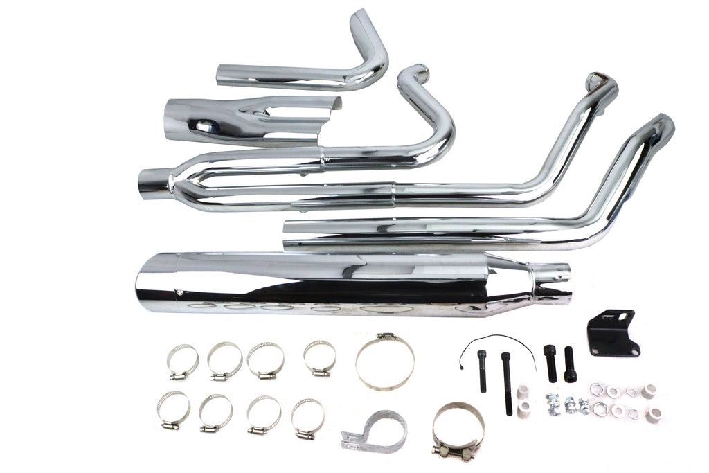 Ultima Dominator 2 into 1 exhaust system for Harley-Davidson Touring