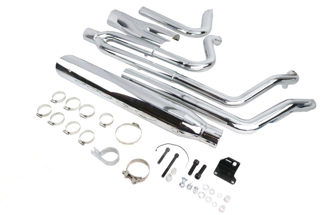 Ultima Dominator 2 into 1 exhaust system for Harley-Davidson Touring