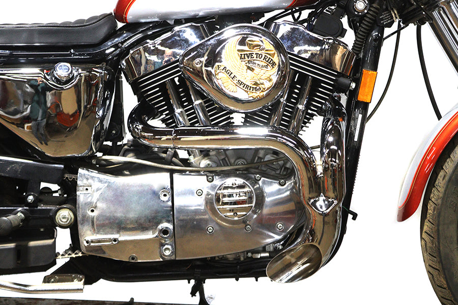 Lakester Lake Style Exhaust Header For Harley-Davidson Sportster 1986-2003