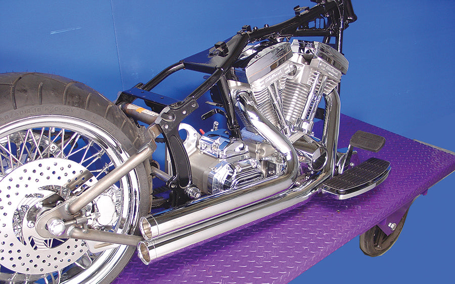 Long Shot Exhaust Drag Pipe Set For Harley-Davidson Softail 1984-2006