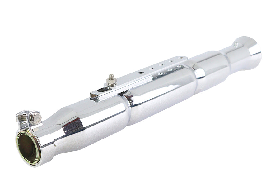 Custom Exhaust Megaphone Muffler Chrome For Harley-Davidson