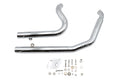 Big Growl exhaust drag pipe set snub nose chrome for Harley-Davidson