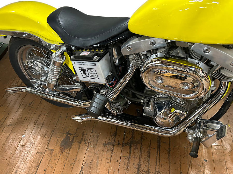 Goose Drag Pipe Exhaust For Harley-Davidson Shovelhead 1970-1984