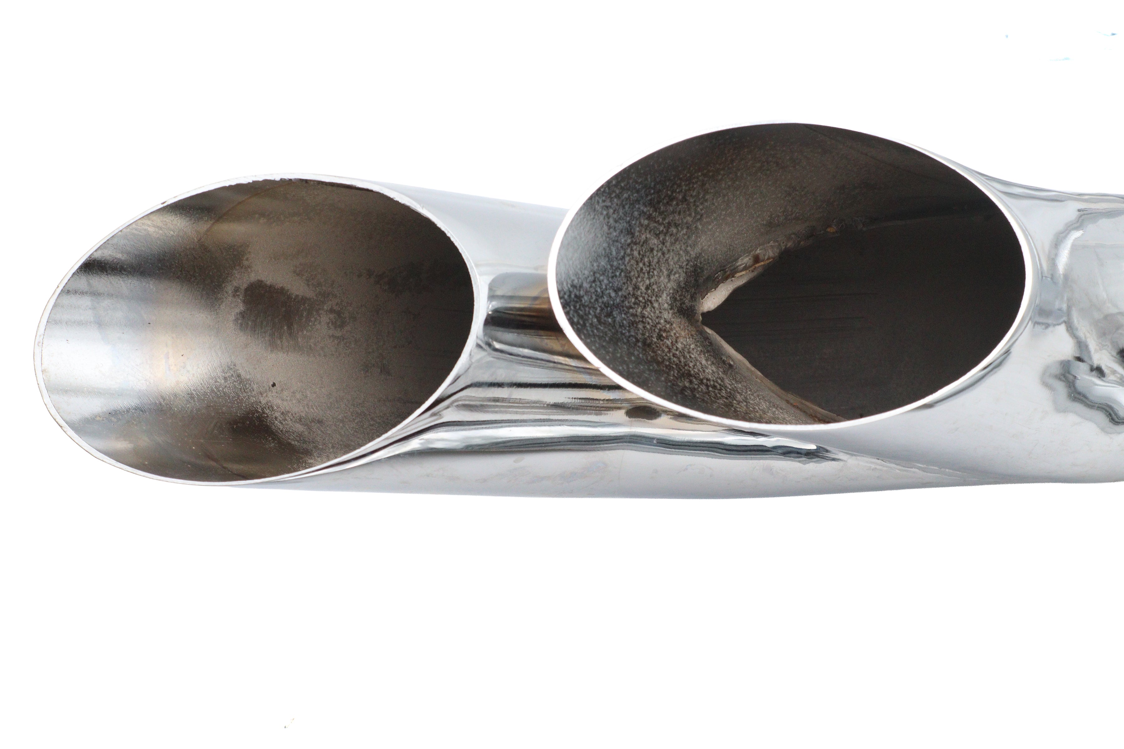 Afterburner exhaust system chrome for Harley-Davidson Touring 1985-2006