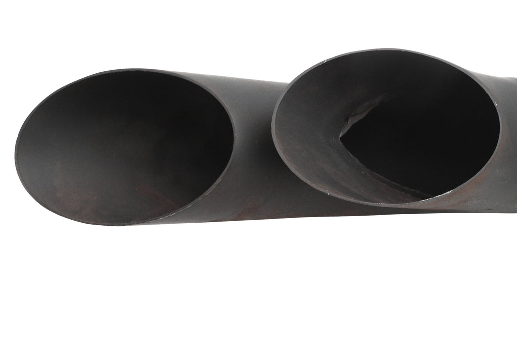 Afterburner exhaust system black for Harley-Davidson Touring 1985-2006