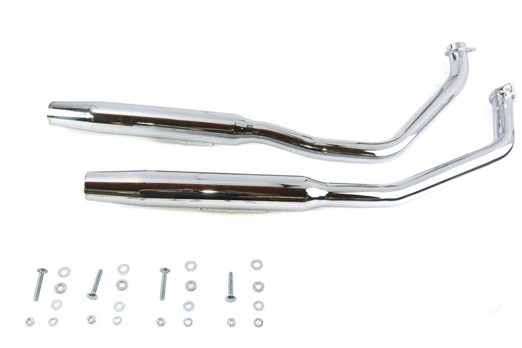 Complete Exhaust System for Harley-Davidson Shovelhead FXR 1982-1983