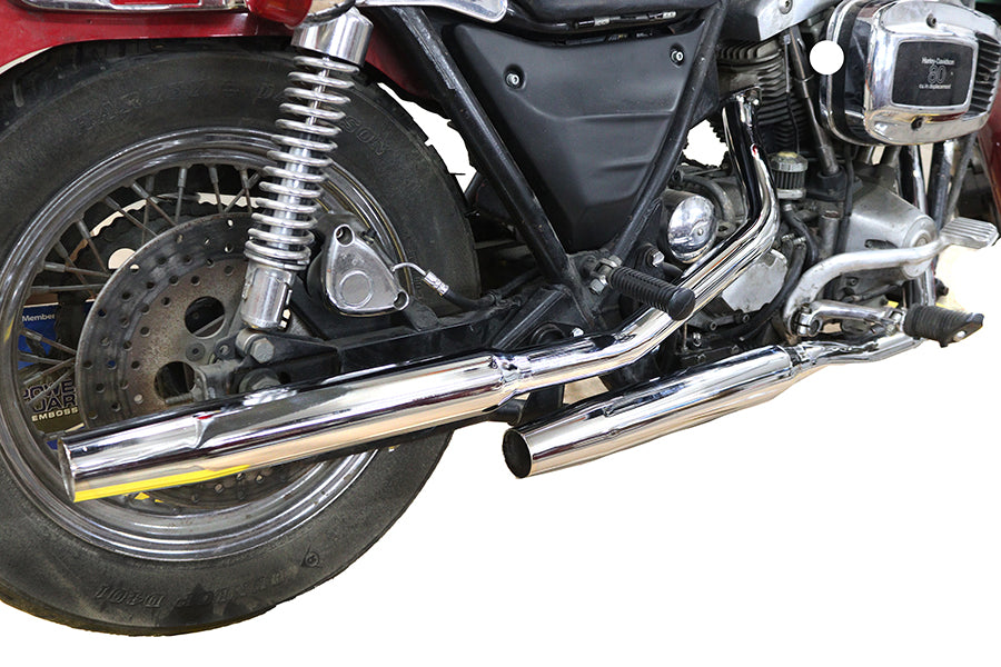 Complete Exhaust System for Harley-Davidson Shovelhead FXR 1982-1983