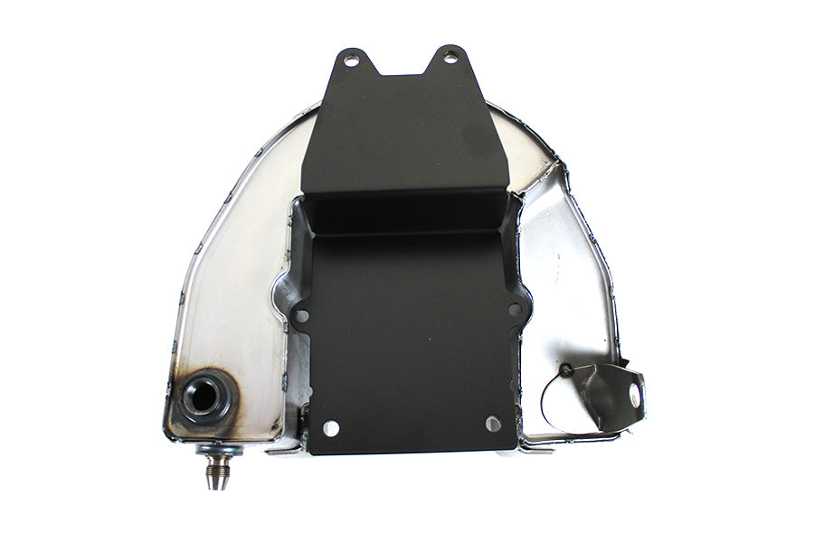 Horseshoe Oil Tank Base Black For Harley-Davidson FL 1941-1964