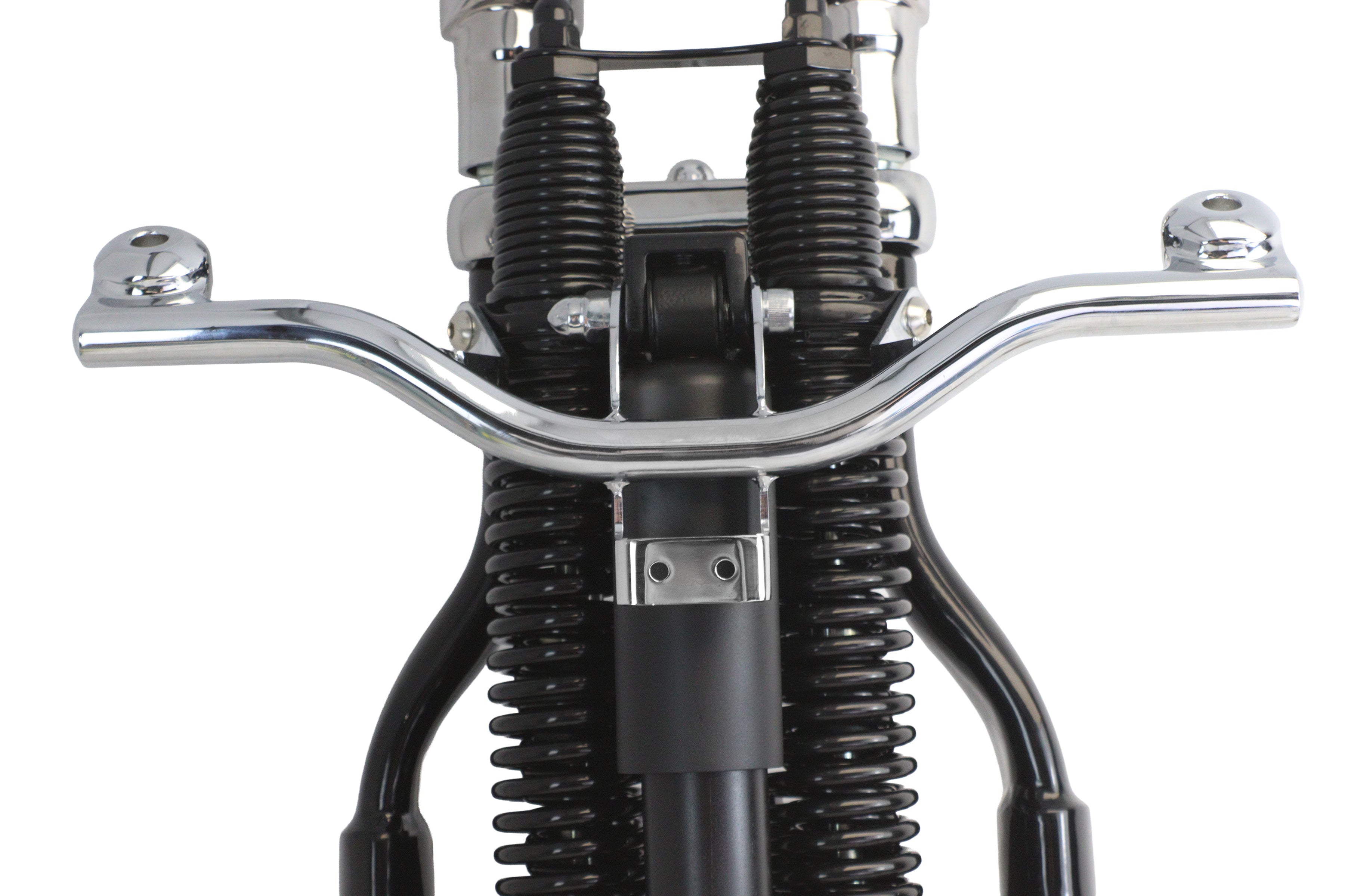 Chrome spotlamp bracket for Harley-Davidson Springer Softail